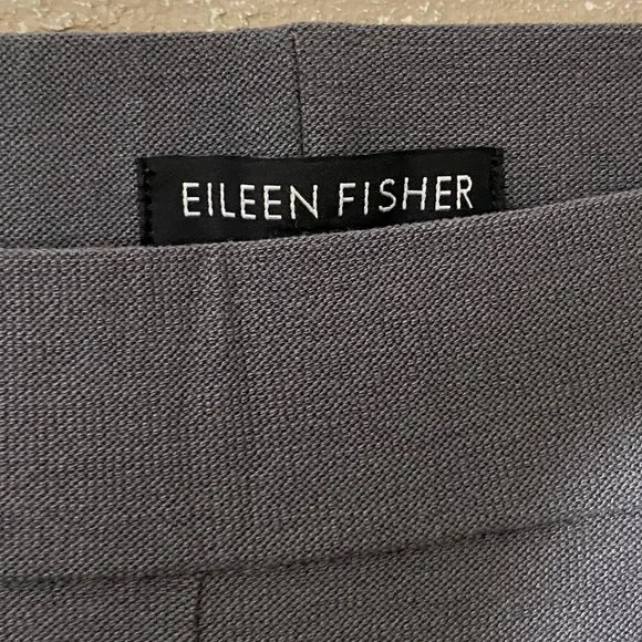 EILEEN FISHER Seamed Front Ponte Knit Pants - Picture 4 of 9